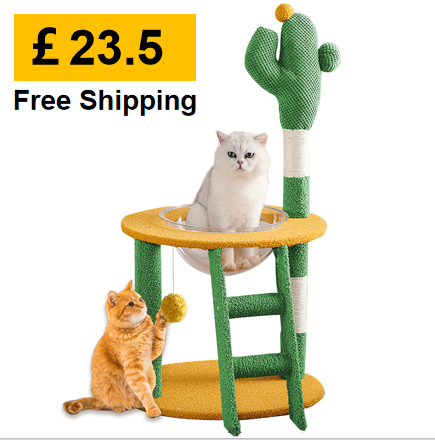 Mekidulu Cactus Cat Tree (green, 97CM)