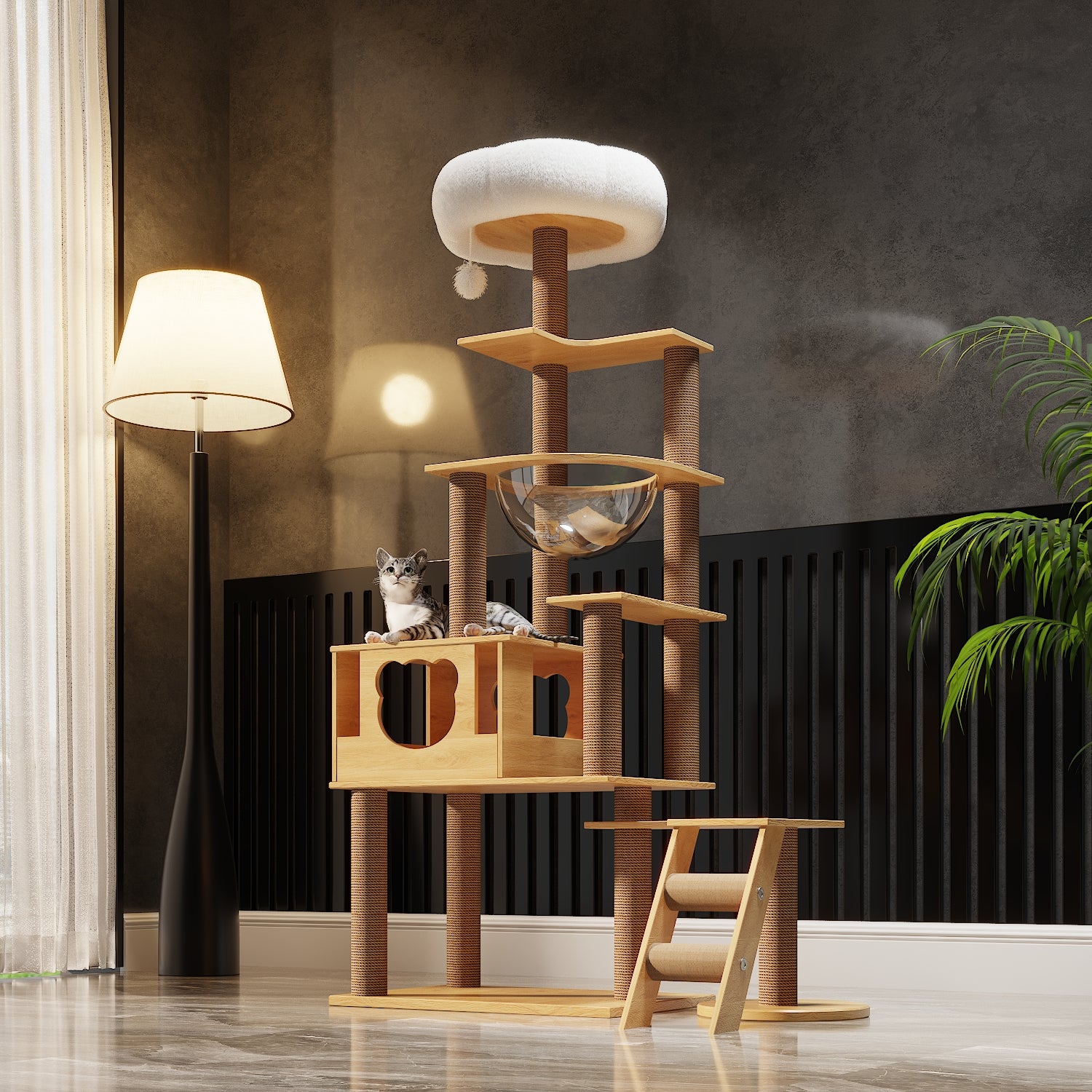 High quality, sturdy, and innovative cat trees and climbing frames make kittens healthier.